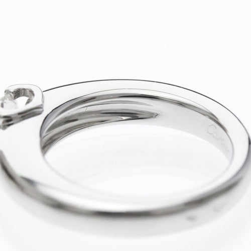 Bague 49 Cartier Ballerine - Bague solitaire en platine diamant D/VVS1 58 Facettes g1um7kljcr