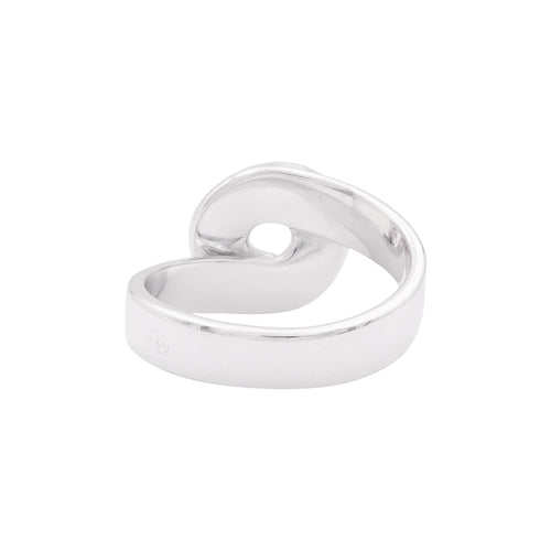57 Dinh Van Double Sens - Bague en or blanc et diamants 58 Facettes 35914