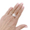 57 Dinh Van Double Sens - Bague en or blanc et diamants 58 Facettes 35914