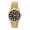Rolex Oyster Perpetual Day-Date - Montre en or jaune et diamants 58 Facettes 35837