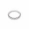 54 Alliance tour complet en or blanc et diamants 58 Facettes 35850