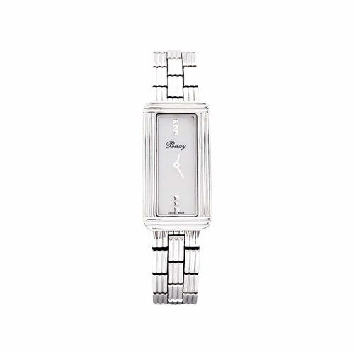 Poiray Ma Baguette - Montre en acier et nacre 58 Facettes 35804