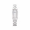Poiray Ma Baguette - Montre en acier et nacre 58 Facettes 35804