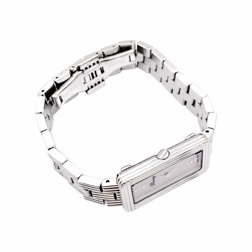 Poiray Ma Baguette - Montre en acier et nacre 58 Facettes 35804