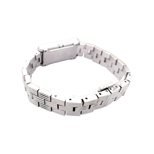 Poiray Ma Baguette - Montre en acier et nacre 58 Facettes 35804