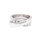 52 Cartier Nouvelle Vague - Bague en or blanc et diamants 58 Facettes 35915