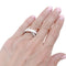 52 Cartier Nouvelle Vague - Bague en or blanc et diamants 58 Facettes 35915