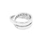 52 Cartier Nouvelle Vague - Bague en or blanc et diamants 58 Facettes 35915