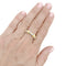 54 Cartier Trinity - Bague en trois ors et acier 58 Facettes 35830