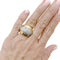 48 Bague vintage boule en or rose, platine et diamants 58 Facettes 35809