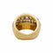 48 Bague vintage boule en or rose, platine et diamants 58 Facettes 35809