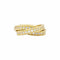 49 Cartier Trinity - Bague en or jaune et diamants 58 Facettes 35854