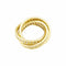 49 Cartier Trinity - Bague en or jaune et diamants 58 Facettes 35854