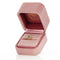 54 Bague en or jaune 14 ct avec émeraude et diamants 58 Facettes R021