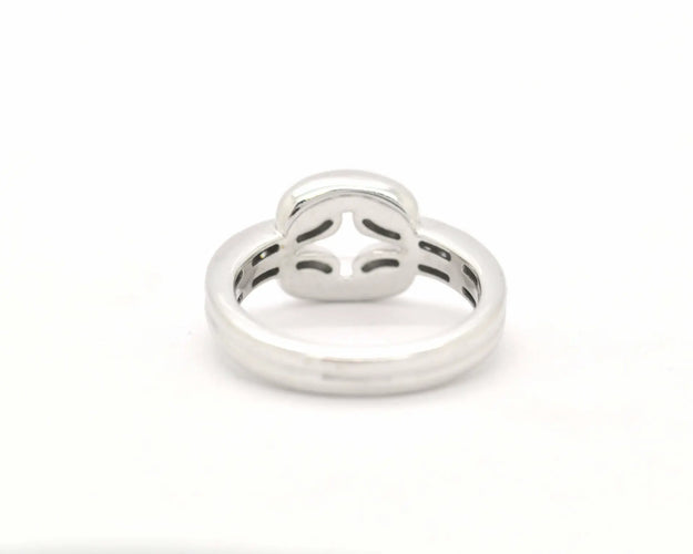 54 Damiani D.Lace - Bague en or blanc 18 ct et diamants 58 Facettes 9033