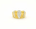 53 Bague en or jaune et diamants 0,50 ct 58 Facettes 9164