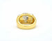 53 Bague en or jaune et diamants 0,50 ct 58 Facettes 9164