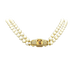 Damiani - Collier en or 18 kt, perles Akoya et diamants 58 Facettes 9219