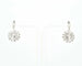 Boucles d'oreilles en or blanc, perles et diamants 58 Facettes 9265