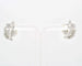 Boucles d'oreilles en or blanc, perles et diamants 58 Facettes 9275