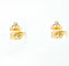 Boucles d'oreilles en or jaune, quartz citrins et diamants 58 Facettes 9320