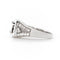 54 Bague en or blanc 14 ct avec diamants 58 Facettes 18335
