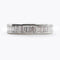 54 Bague rivière en or blanc et diamants 1,61 ct 58 Facettes 18359