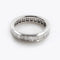 54 Bague rivière en or blanc et diamants 1,61 ct 58 Facettes 18359