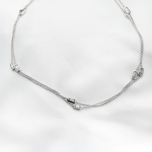 Bulgari Parentesi - Collier en or blanc 58 Facettes 18665