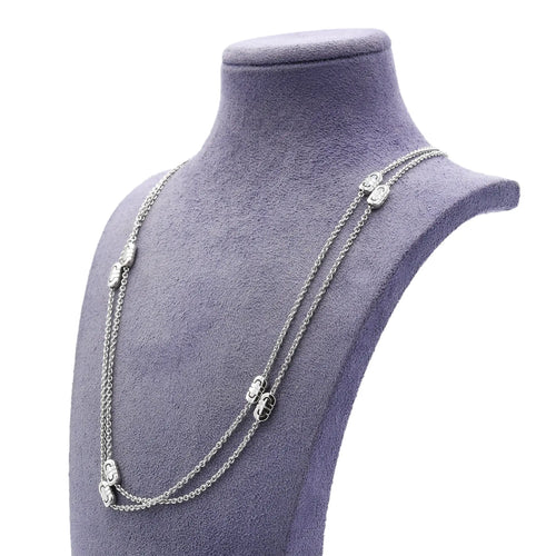Bulgari Parentesi - Collier en or blanc 58 Facettes 18665
