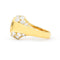 Bulgari - Bague vintage en or jaune 850 et diamants 58 Facettes 20045