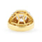 Bulgari - Bague vintage en or jaune 850 et diamants 58 Facettes 20045