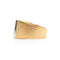 58 Bague bandeau en or jaune et diamants 0,45 ct 58 Facettes 21256