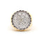 54 Chevalière en or jaune avec diamants 0,60 ct 58 Facettes 21264