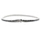 Bracelet tennis en or blanc 18 carats et diamants noirs 58 Facettes 21462