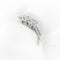 49 Trilogy - Bague en or blanc 18 carats et diamants 58 Facettes 21468