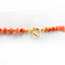 Collier en corail Momo avec fermoir en or 18 kt 58 Facettes 21534