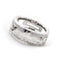 56 Bulgari Parentesi - Bague en or blanc et diamants 58 Facettes 21750