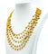 Bicego - Collier 5 rangs en or jaune 58 Facettes 21990