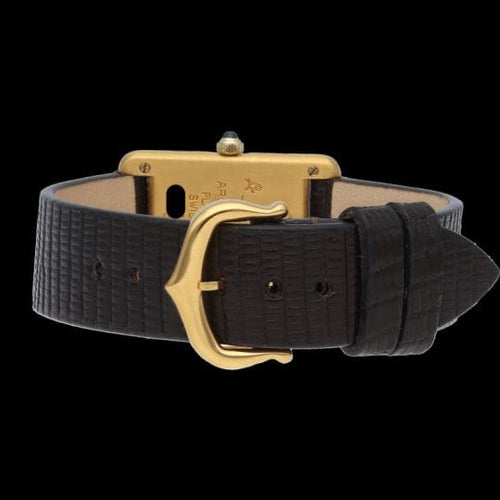 Cartier Tank Vermeil - Montre en plaqué or 58 Facettes MT43311