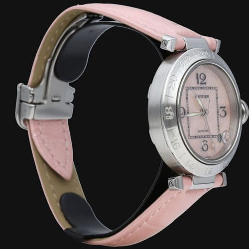 Cartier Pasha GMT - Montre en acier 58 Facettes MT45669