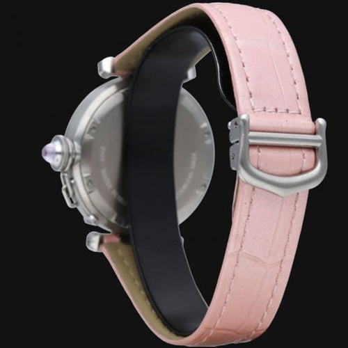 Cartier Pasha GMT - Montre en acier 58 Facettes MT45669