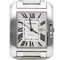 Cartier Tank Anglaise - Montre Medium en acier 58 Facettes MT46664