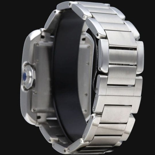 Cartier Tank Anglaise - Montre Medium en acier 58 Facettes MT46664