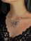 Collier Collier russe - Collier en or blanc 18 carats et diamants 58 Facettes
