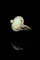 Bague 64.5 Bague marguerite - Opale arlequin et diamants en or jaune 18 carats 58 Facettes