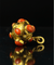 Pendentif Mina - Pendentif en or jaune et corail 58 Facettes