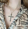 Pendentif Pendentif croix en diamants 58 Facettes