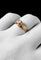 Bague 54 Bague vintage - Or jaune et diamant naturel coussin, années 1930 58 Facettes