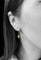 Boucles d'oreilles Boucles d’oreilles à clip en or jaune 18 carats et chrysoprase 58 Facettes